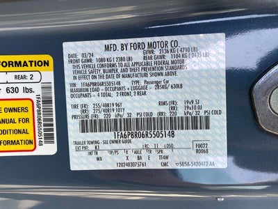 2024 Ford Mustang Dark Horse