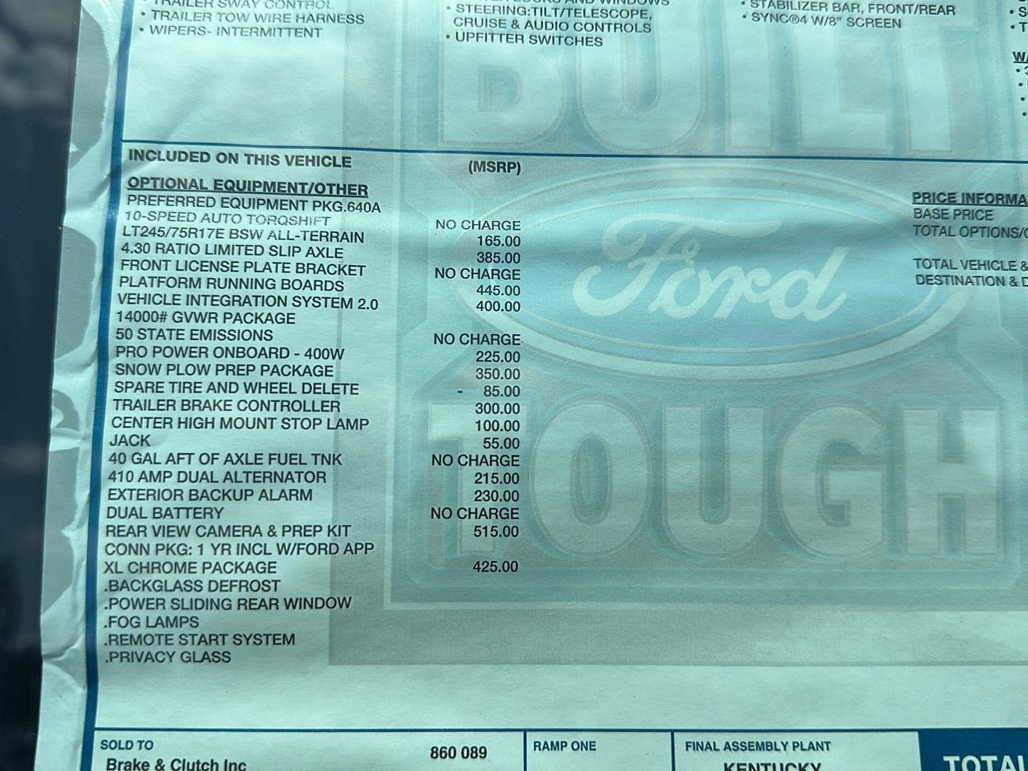 2026 Ford Super Duty F-350 DRW XL