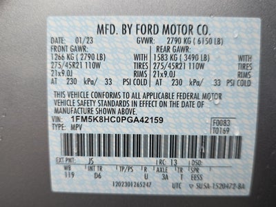 2023 Ford Explorer Platinum