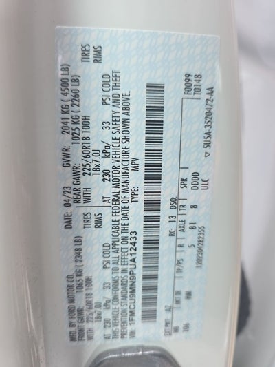 2023 Ford Escape ST-Line