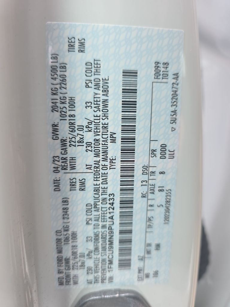 2023 Ford Escape ST-Line