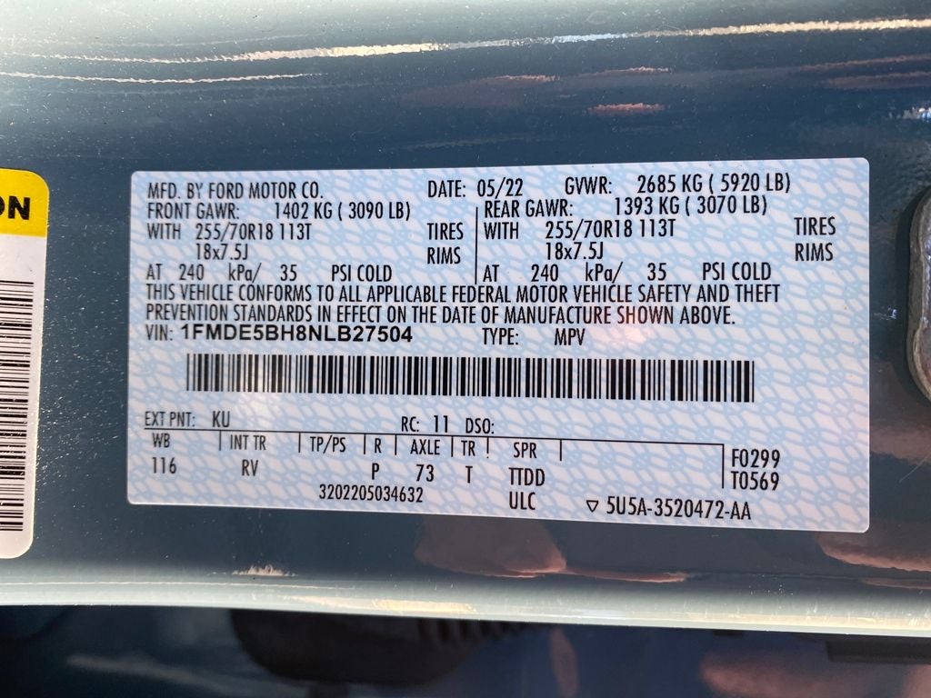 2022 Ford Bronco Outer Banks