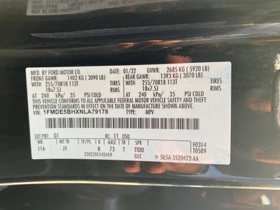 2022 Ford Bronco Outer Banks