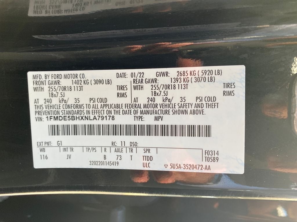 2022 Ford Bronco Outer Banks