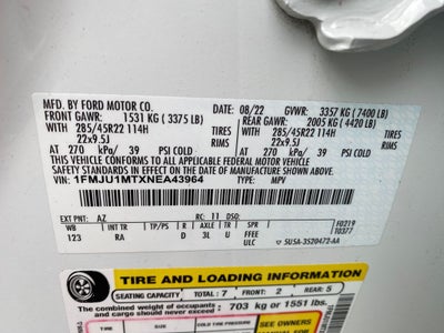 2022 Ford Expedition Platinum