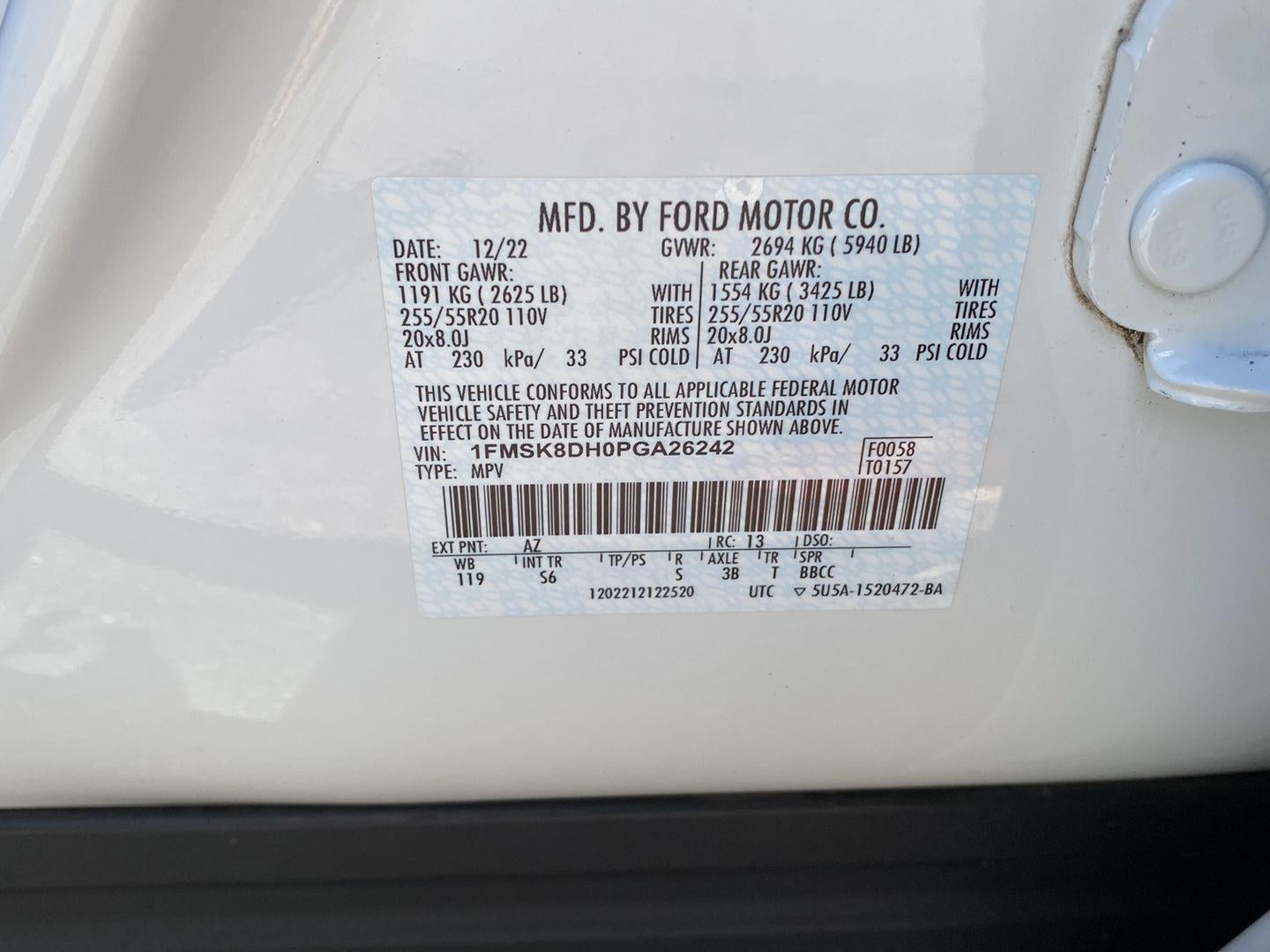 2023 Ford EXPLORER XLT XLT