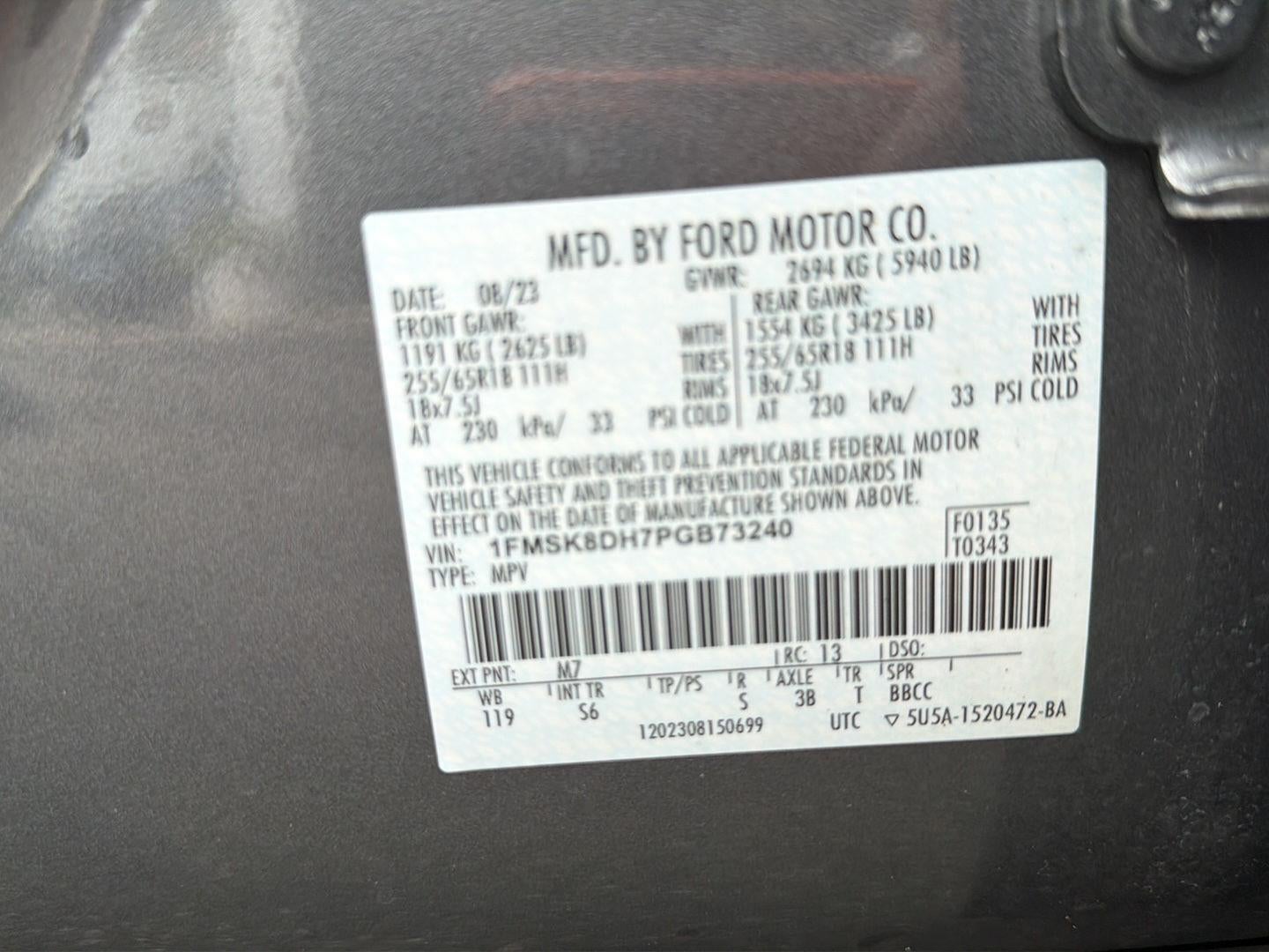 2023 Ford Explorer XLT