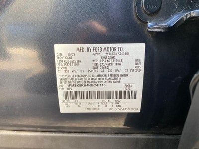 2022 Ford Explorer ST-Line