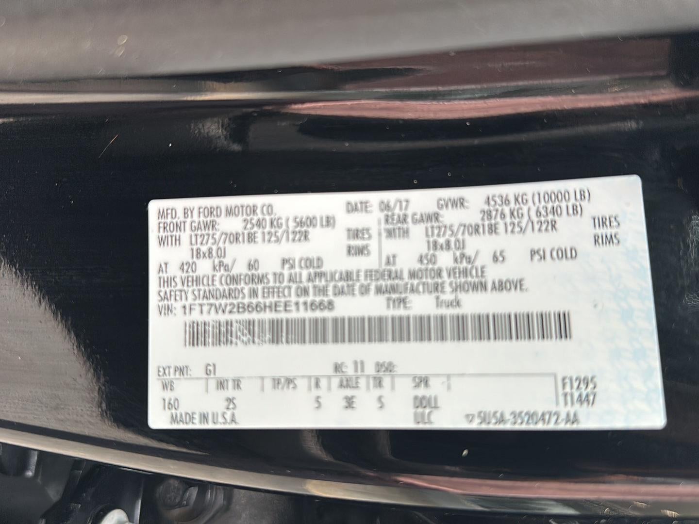 2017 Ford Super Duty F-250 XLT
