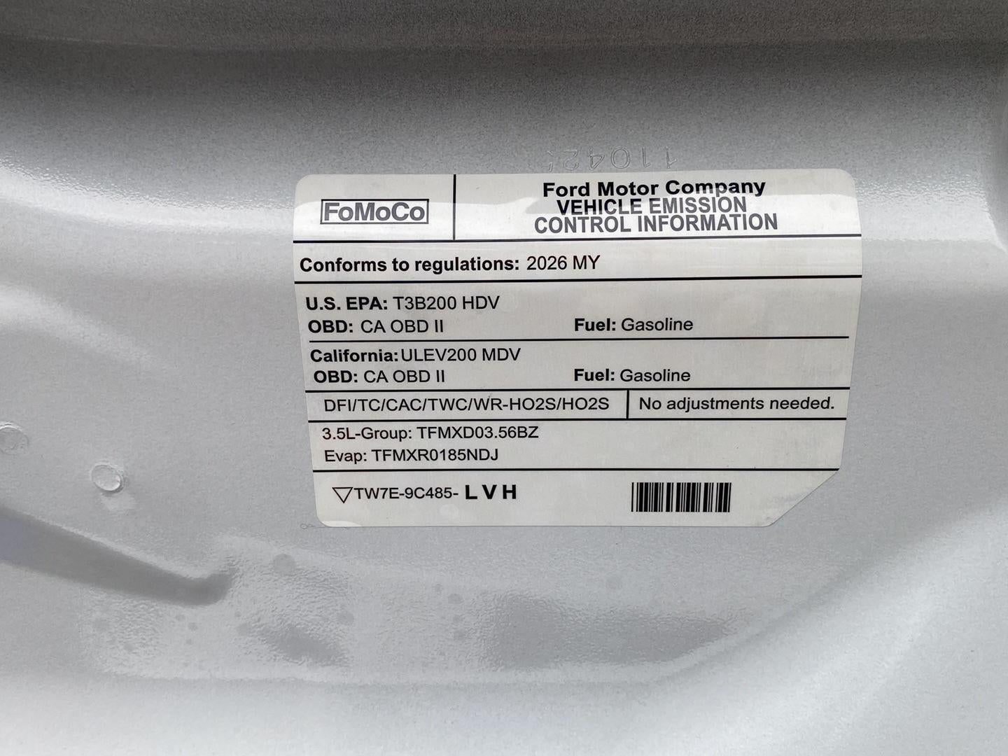 2026 Ford Transit Cargo Van Cargo Van