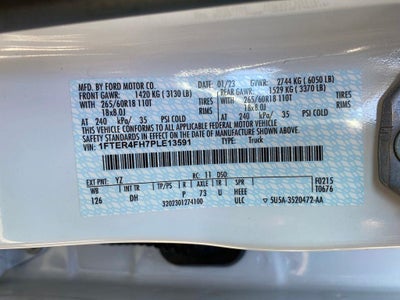 2023 Ford Ranger LARIAT