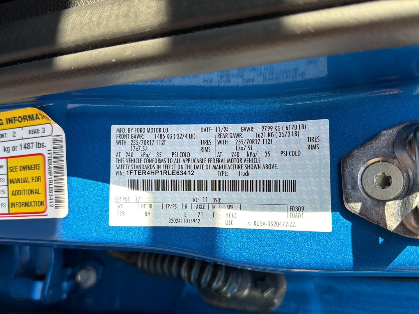 2024 Ford Ranger XLT