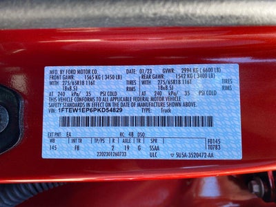 2023 Ford F150 SUPERCREW XLT