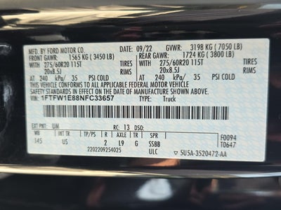 2022 Ford F-150 XLT