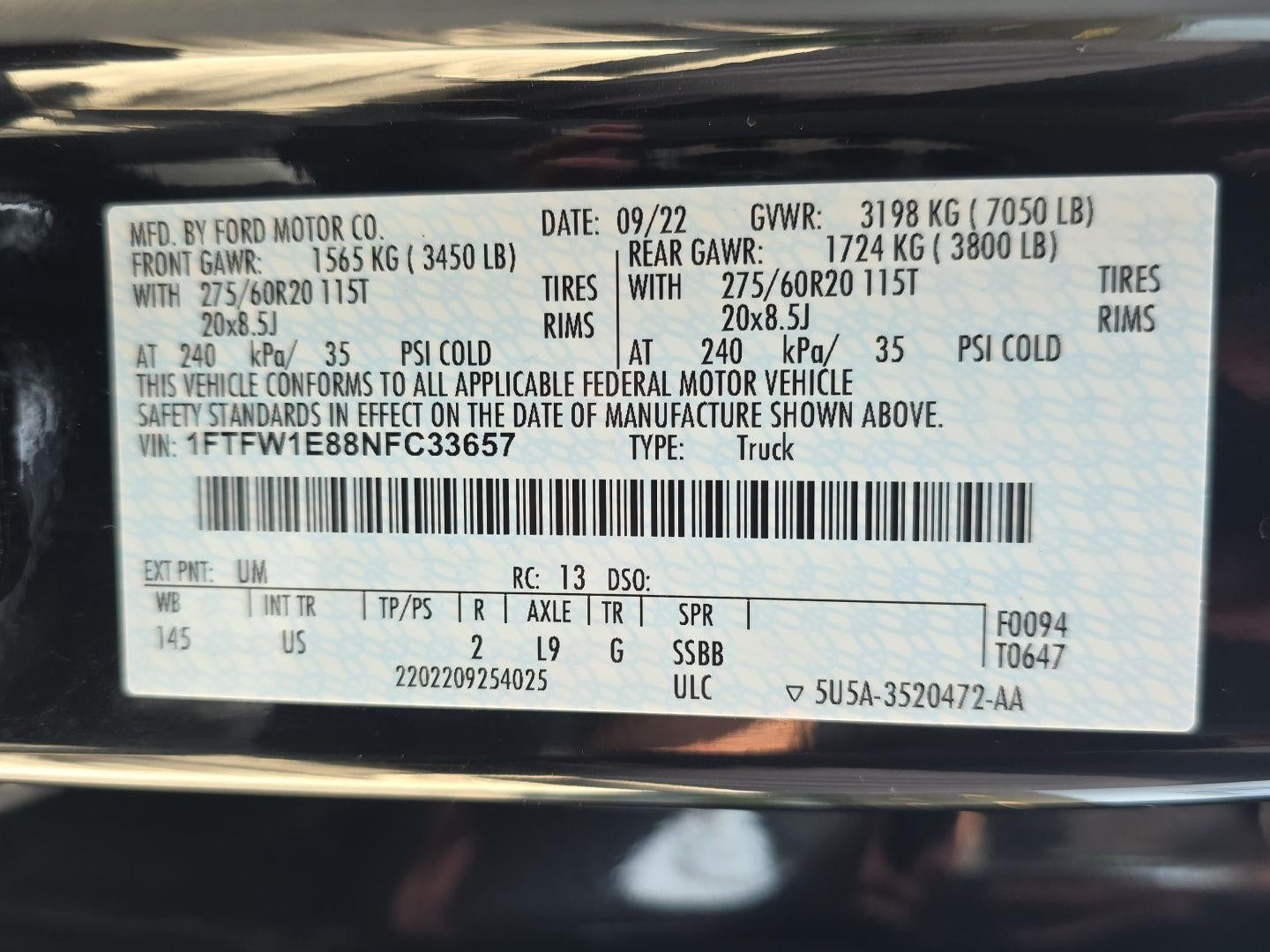 2022 Ford F-150 XLT