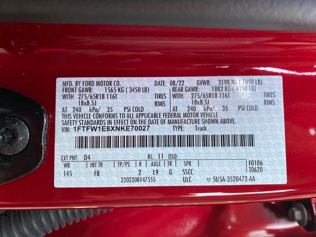 2022 Ford F-150 XLT Gold Certified