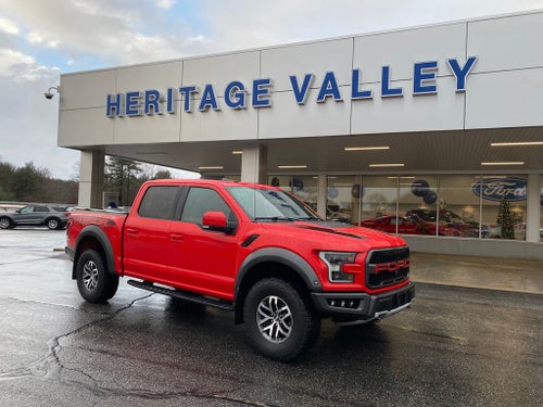 2018 Ford F-150 Raptor Blue Certified