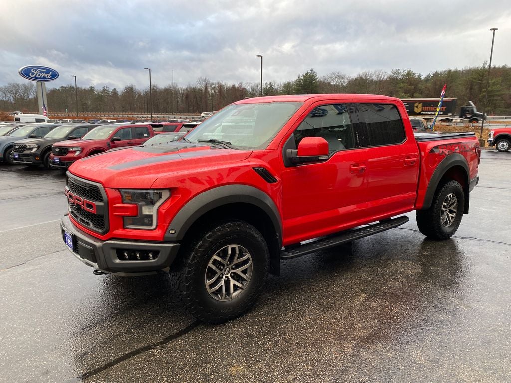2018 Ford F-150 Raptor Blue Certified