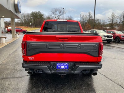 2018 Ford F-150 Raptor Blue Certified