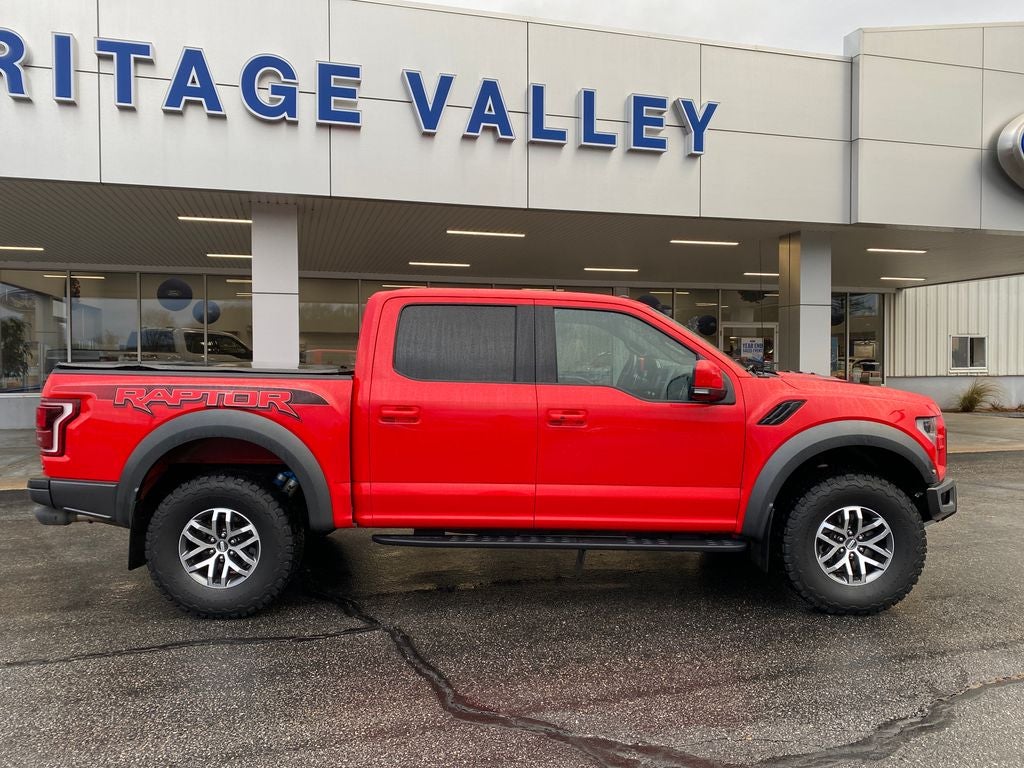 2018 Ford F-150 Raptor Blue Certified