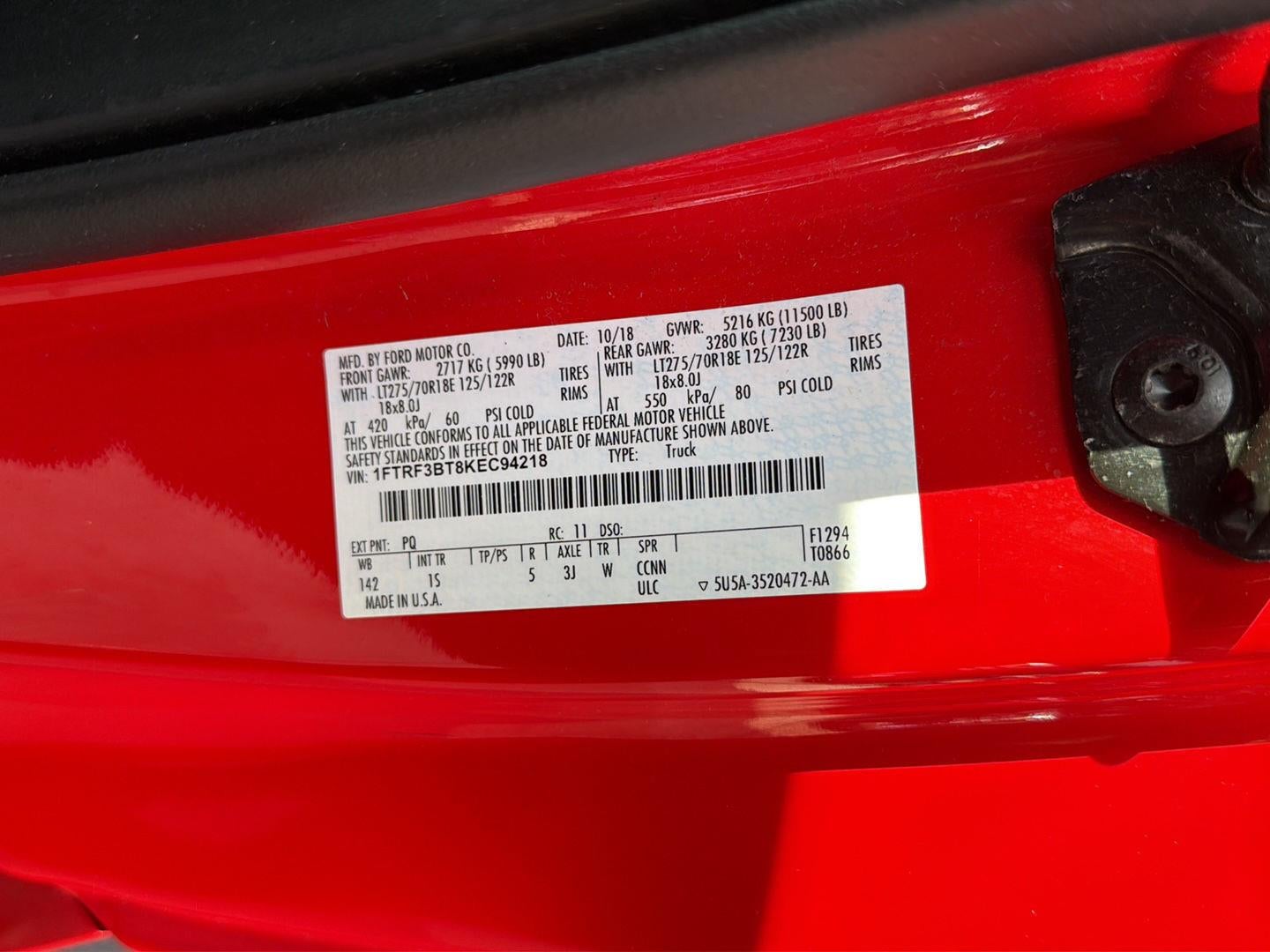 2019 Ford F350 SUPER DUTY Base