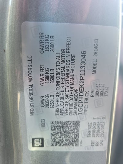 2023 Chevrolet Colorado Z71