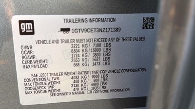 2022 GMC SIERRA 1500 CRE Elevation