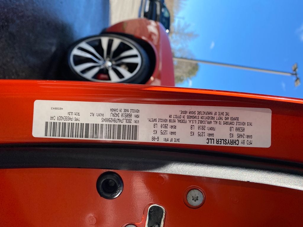 2008 Dodge Challenger SRT8