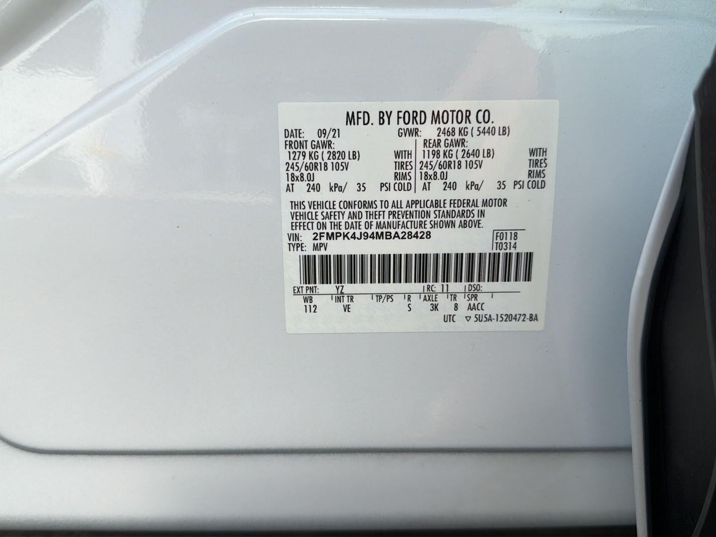 2021 Ford Edge SEL