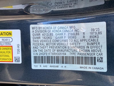 2024 Honda Civic Sedan EX