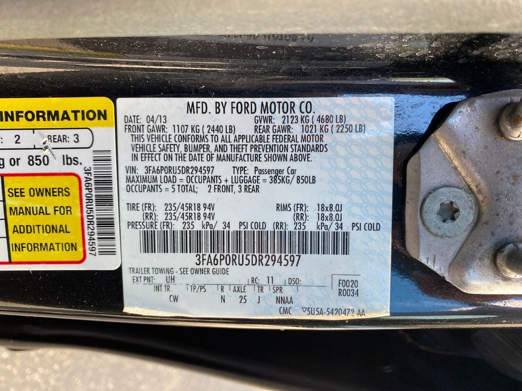 2013 Ford Fusion Hybrid Titanium