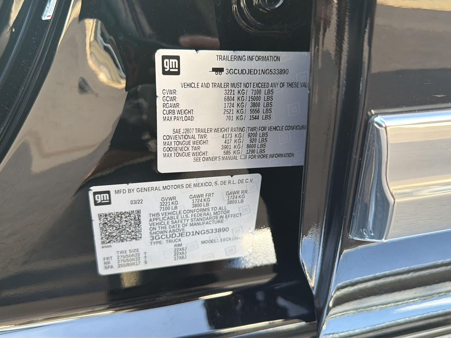 2022 Chevrolet Silverado 1500 High Country