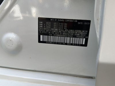 2021 Subaru Legacy Base