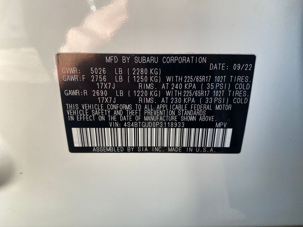 2023 Subaru Outback Wilderness