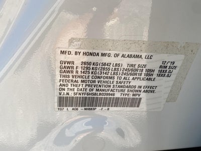 2020 Honda Pilot EX-L