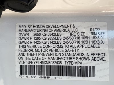 2022 Honda Pilot EX-L