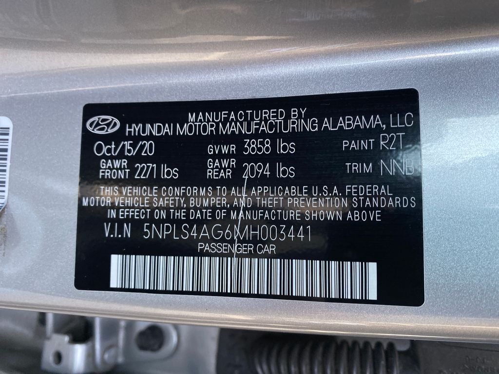 2021 Hyundai Elantra SEL