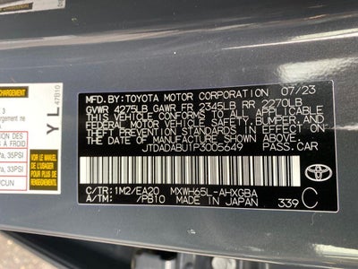 2023 Toyota Prius XLE