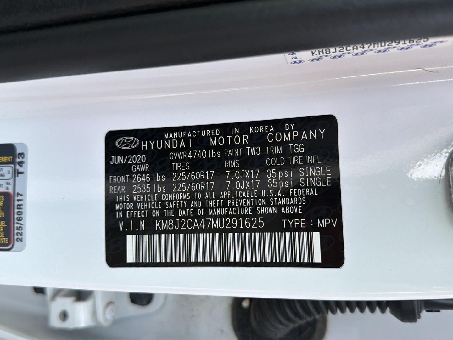 2021 Hyundai Tucson SE