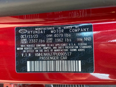 2023 Hyundai Elantra Hybrid Limited